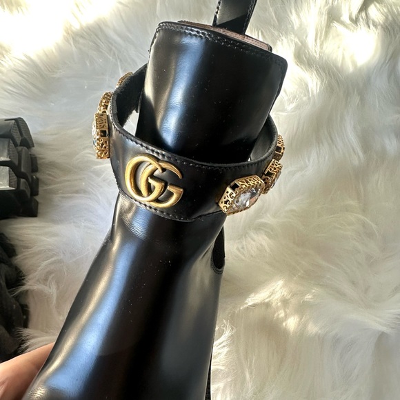 Gucci Trip Bootie with Jewels - Picture 6 of 10